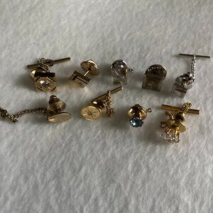9 pc set of Tie Tacs.